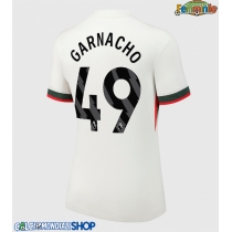 Maglie da calcio Chelsea Alejandro Garnacho #49 Seconda Maglia Femminile 2025-26 Manica Corta